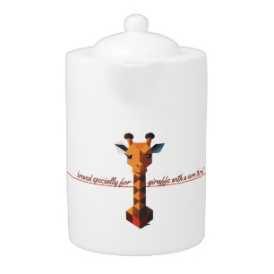 Isometric Giraffe Teapot