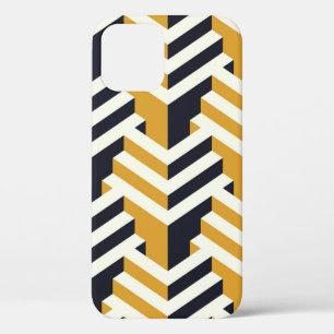 Isometric Seamless Patternart,deco,pattern,seamles iPhone 12 Case