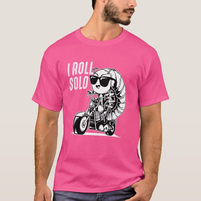 Isopod Roly Poly Pill Bug Rollie Pollie Insect I R T-Shirt (Front)