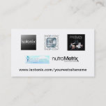 Isotonix Distributor Business Card at Zazzle