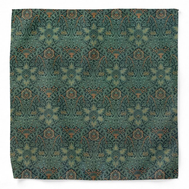 Ispahan (by John Henry Dearle) Bandana (Front)