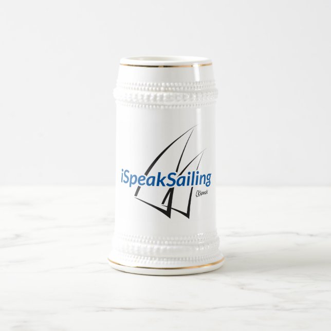 iSpeakSailing Beer Stein (Center)