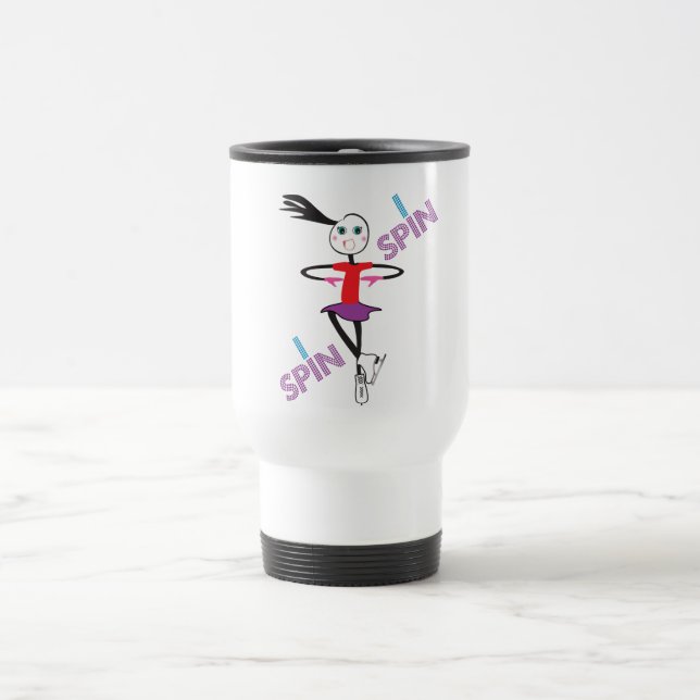ispin Ice Skating Mug (Center)