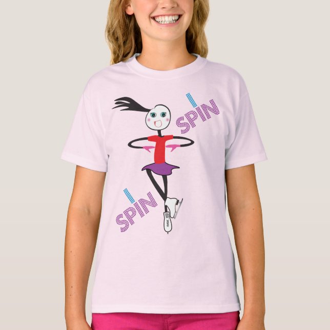 ispin Ice Skating Tee (Front)