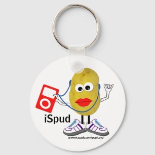 'ispud' humorous parody Keychain