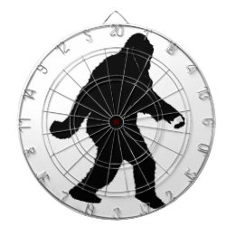 iSquatch (Add Background Color) Dartboard With Darts