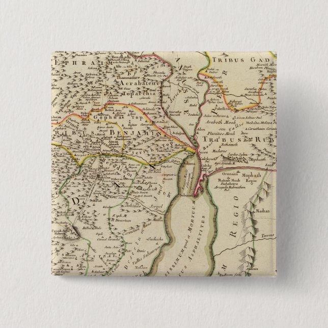 Israel and Palestine Button (Front)