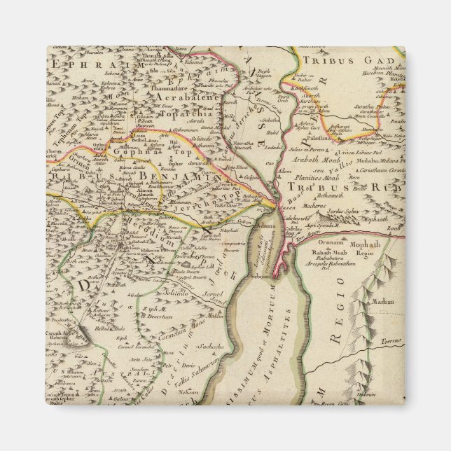 Israel and Palestine Magnet (Front)