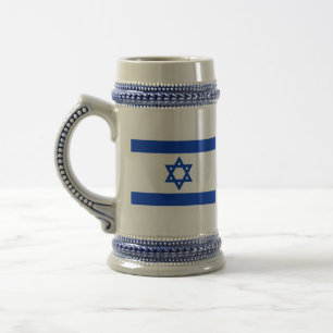 israel beer stein