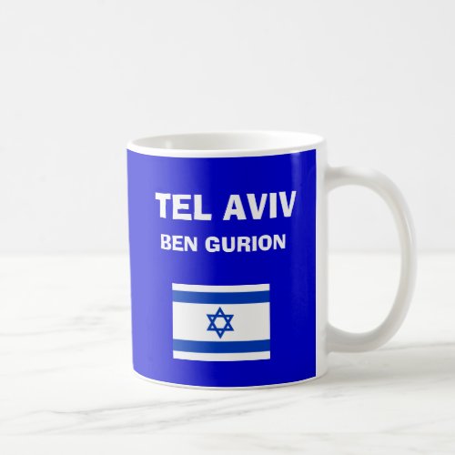 Israel _Ben Gurion Tel Aviv TLV Airport Code Mug