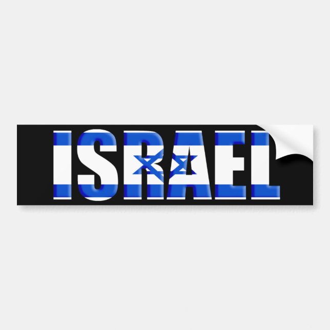 Israel Bumper Sticker (Front)