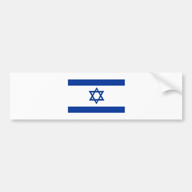 Israel Bumper Sticker (Front)