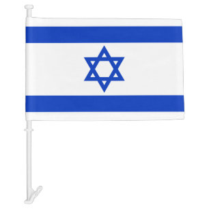 Israel Car Flag