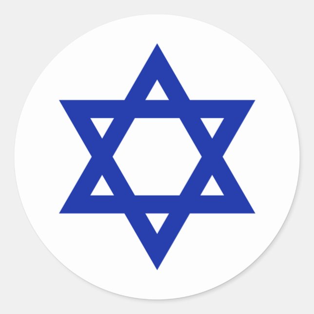 Israel Classic Round Sticker (Front)