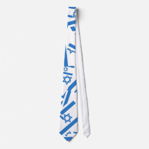 Israel Collage Neck Tie