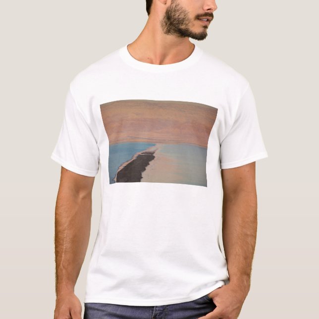 Israel, Dead Sea, Ein Bokek, Dead Sea, dusk T-Shirt (Front)