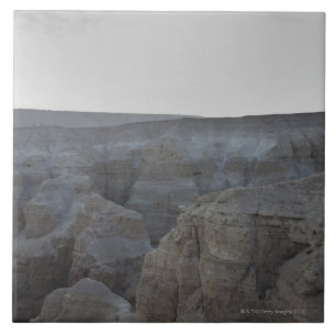 Israel, Dead Sea, rock formations Ceramic Tile