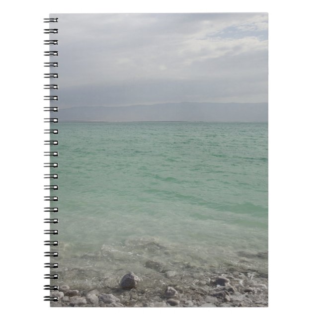 Israel, Dead Sea, seascape Notebook (Front)