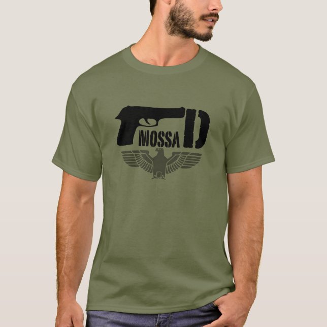 Israel Defense Forces Amossad Army military men  T-Shirt (Front)