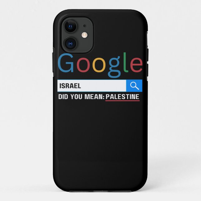 israel did you mean Palestine research graghic tee Case-Mate iPhone Case (Back)