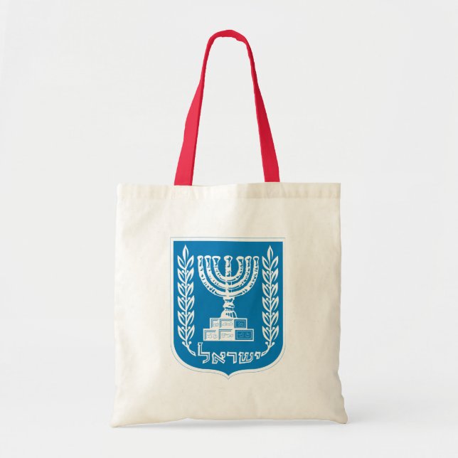 israel emblem tote bag (Front)