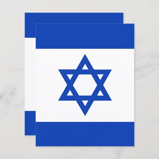 Israel flag (Front/Back)