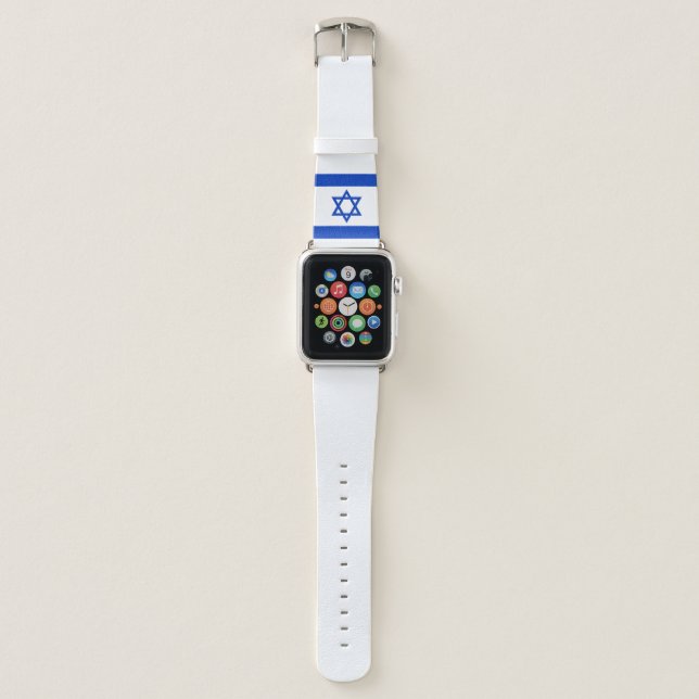 Israel Flag Apple Watch Band (Front)