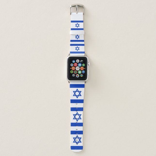 Israel flag  apple watch band (Front)