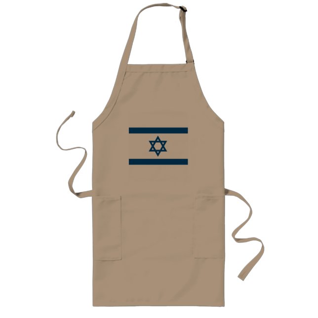Israel Flag Apron (Front)