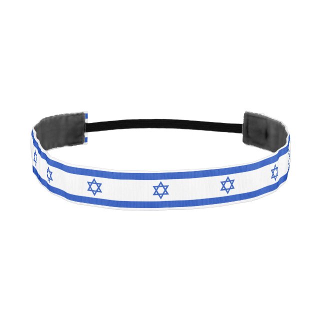 Israel flag  athletic headband (Front)