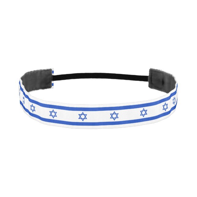 Israel Flag Athletic Headband (Front)