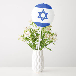 Israel flag balloon