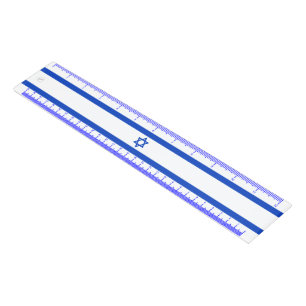 Israel flag Bar gift favor Ruler