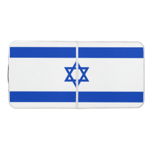 Israel flag  beer pong table