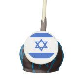 Israel flag blue Star of David Cake Pops (Front)