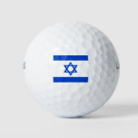 Israel flag blue Star of David Golf Balls