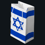 Israel flag blue Star of David Small Gift Bag<br><div class="desc">Israel Israeli flag The blue stripes are intended to symbolize the stripes on a tallit, the traditional Jewish prayer shawl. The portrayal of a Star of David on the flag of the State of Israel is a widely acknowledged symbol of the Jewish people and of Judaism. #israel #bluestar #starofdavid #judaism...</div>