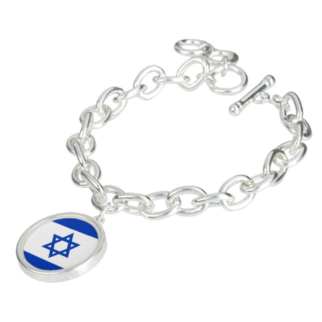 Israel flag bracelet (Side)