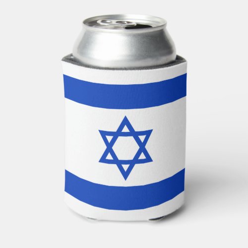 Israel Flag Can Cooler