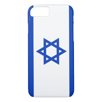 Israel Flag Iphone 8/7 Case by FlagWare at Zazzle