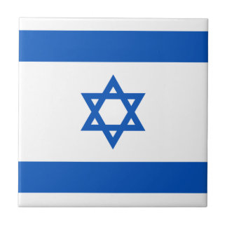 Israel Flag Ceramic Tile