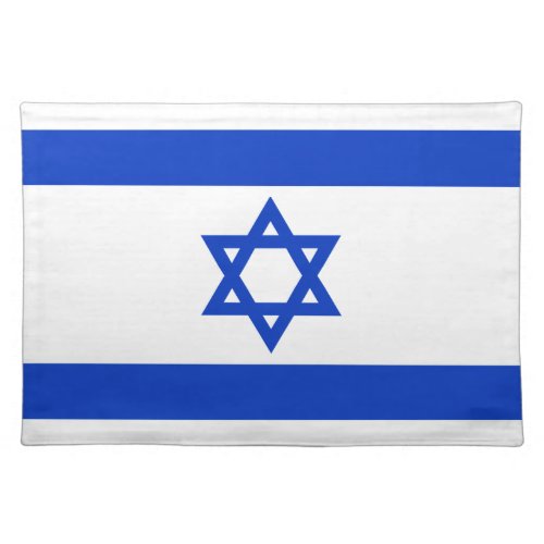 Israel Flag Cloth Placemat