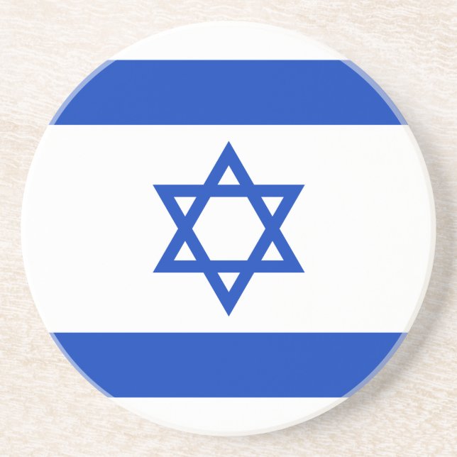 Israel Flag Coaster (Front)