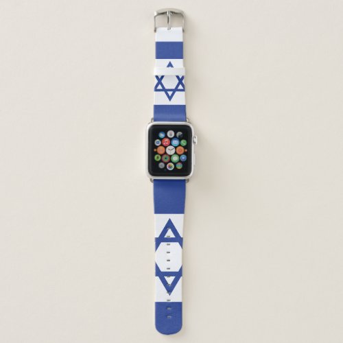 Israel Flag Country Israeli Patriotic Gift Apple Watch Band