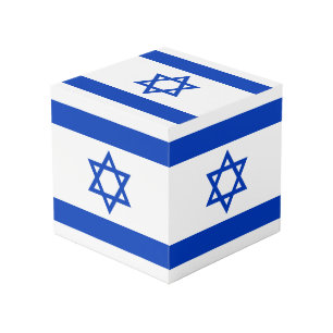 Israel Flag Cube