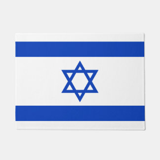 Israel Flag Doormat
