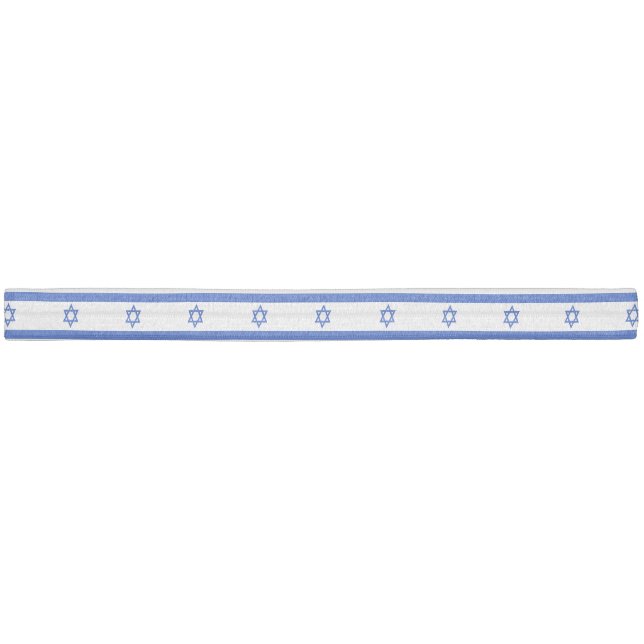 Israel flag  elastic hair tie (Unwrapped)