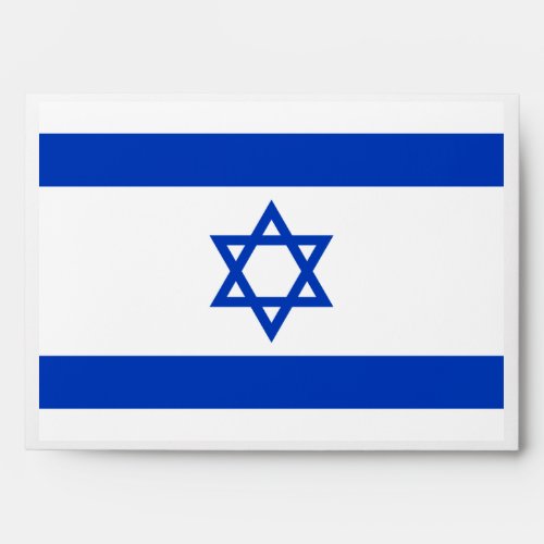 Israel Flag Envelope
