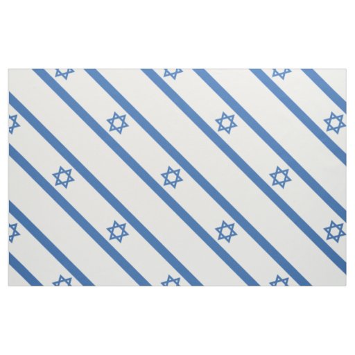 Israel Flag Fabric