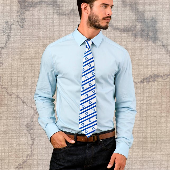Israel Flag fashion ties, business Neck Tie (Creator Uploaded)